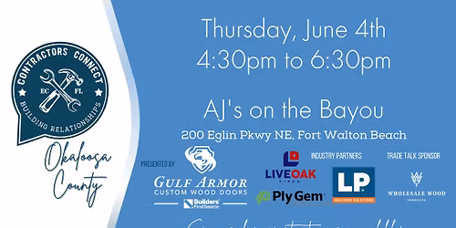 Contractors Connect - Okaloosa County June Meet Up