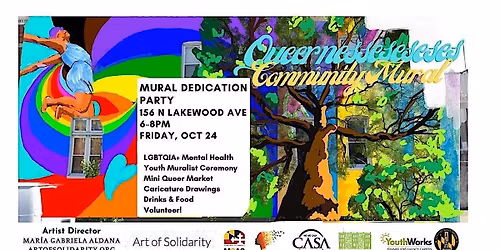 Queernesseseseses Mural Dedication Party!