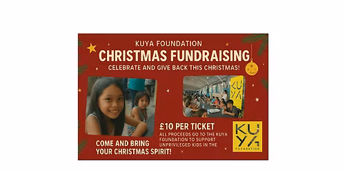 Kuya Foundation Christmas fundraising