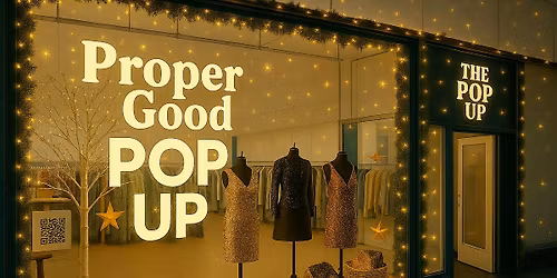 Stockport Proper Good Pop Up Shop launch & walking tour