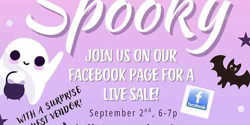 Let\u2019s Get Spooky Live Sale!