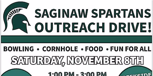 Saginaw Spartans Outreach Drive