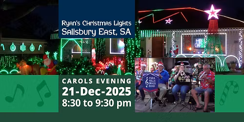 Carols evening with Para Hills Brass Band
