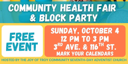 Community Health Fair and Block Party