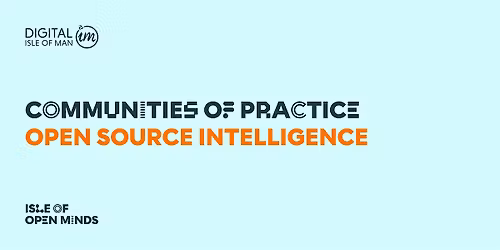 Communities of Practice: Open Source Intelligence - Launch Event