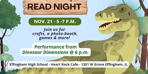 Roaring into Reading- Family Read Night