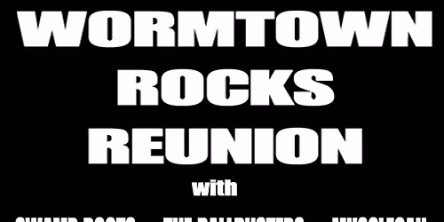 WORMTOWN ROCKS REUNION live in the FrontRoom at WCUW!