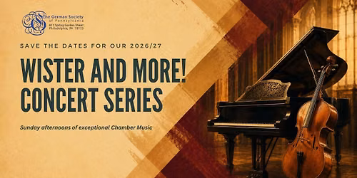 Wister and More! Concert Series: The Casimir Piano Quartet