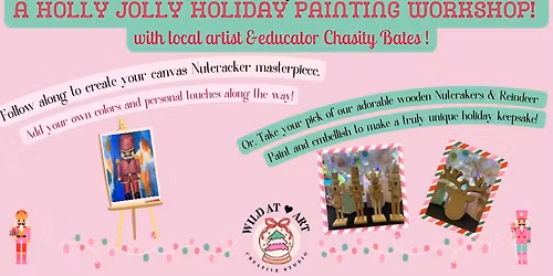 Paint & Sip - Hot Cocoa & Coffee + Nutcracker painting!