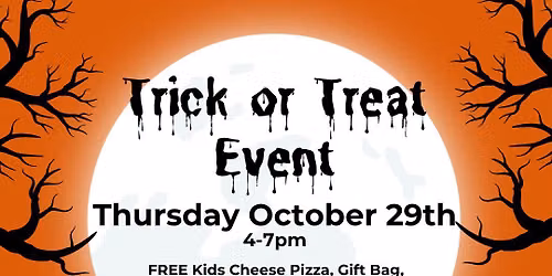 Trick or Treat at THE Pizza Place