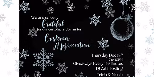 Customer Appreciation Night