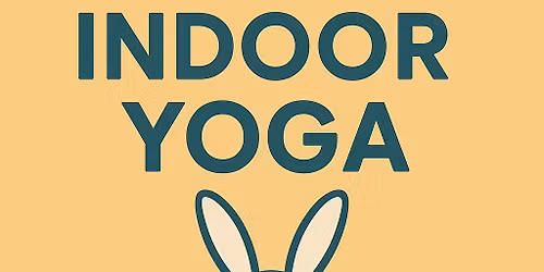 Yoga at the rabbithole! \ud83d\udc07