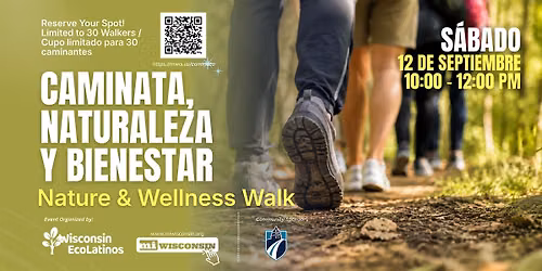 Nature & Wellness Walk (Caminata, Naturaleza y bienestar) — Outdoors & nature in Madison, WI