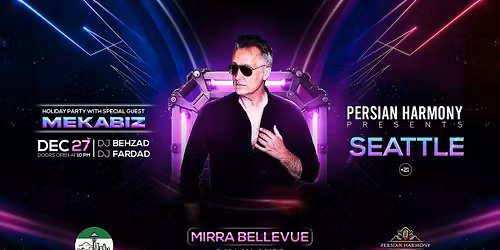 Seattle Persian Holiday Party with Special Guest "Mekabiz"