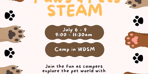 Paws & Pets STEAM Camp 