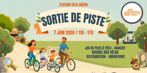 SORTIE DE PISTE 2026 - Station V\u00e9lo Cr\u00e9on 
