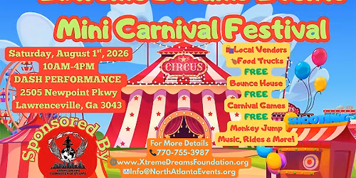 Extreme Dreams Events Mini Carnival Festival