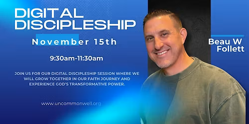 Digital Discipleship Session - November