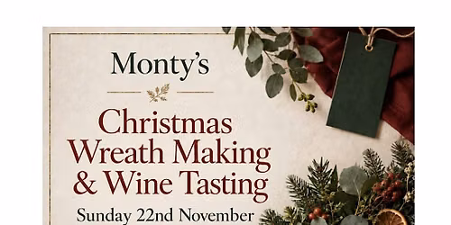 Festive Wreath Making & Wine Tasting