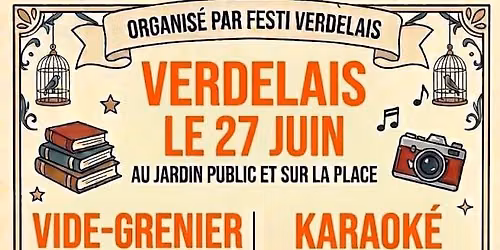 \ud83d\udce2\u2728 Inscriptions ouvertes \u2013 Vide-Grenier & Soir\u00e9e Karaok\u00e9 \u00e0 Verdelais ! \u2728\ud83c\udfa4