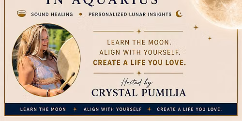 Lunar Alignment - Full Moon Sound Bath with Personalized Lunar Insights
