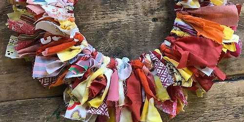 Festive Rag Wreaths with Kim Searle