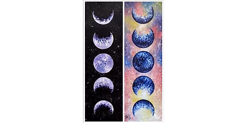 Moon Cycle - Date Night - Paint and Sip in San Antonio | Classpop!\u2122