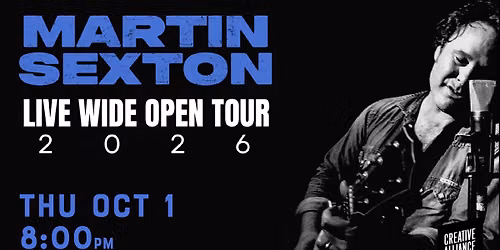 Martin  Sexton: Live Wide Open tour