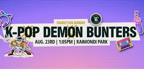 Oakland Ballers vs. Modesto Roadsters (KPOP Demon Bunters)