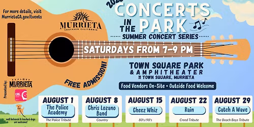 2026 Murrieta Concert in the Park