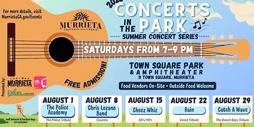 2026 Murrieta Concert in the Park