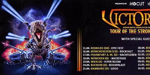 Victorius - Tour of the Strong 2026 M\u00fcnchen