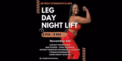 DETROIT STRENGTH TRAINING CLASS
