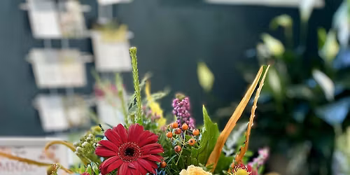 Autumnal Floral Pumpkin Workshop by Sutton Village Florist @ FWS