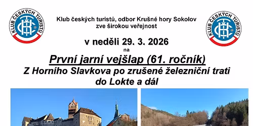 První jarní vejšlap aneb z Horního Slavkova do Lokte