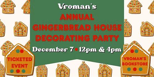 Annual Gingerbread House Decorating Party