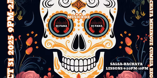Dia De Los Muertos + Halloween Latin Party