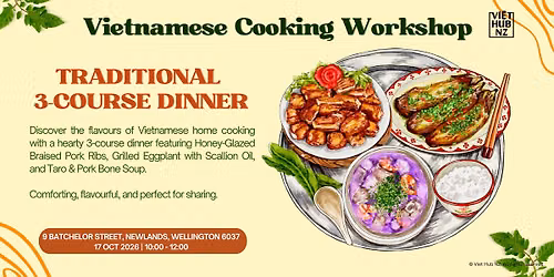 Traditional Vietnamese 3-course Dinner