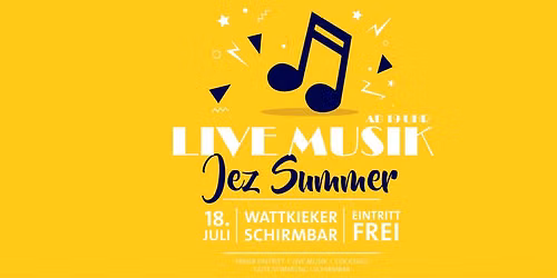 Live-Musik mit Jez Summer \u2728