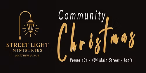 Street Light Ministries presents a Community Christmas 