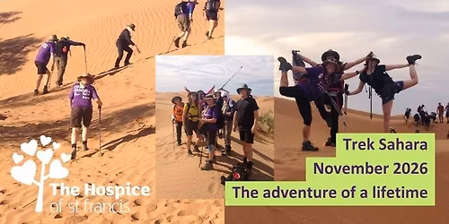 Trek Sahara Information Evening