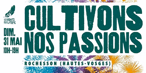 \u00a4 Cultivons Nos Passions \u00a4 Repas \u00a4 Spectacles \u00a4 Concert \u00a4