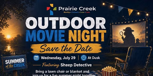 Outdoor Movie Night: Sheep Detective