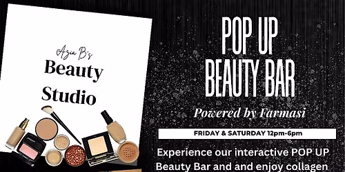 Azia B\u2019s Interactive POP UP Beauty Bar