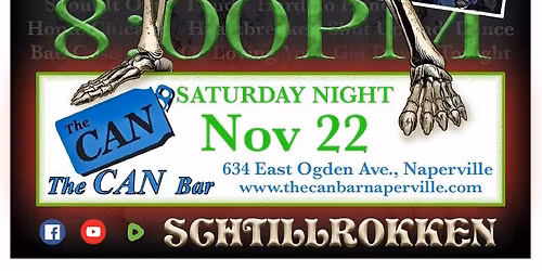 Schtillrokken Celebrates National Ron Korbitz Appreciation Night at the Can Bar in Naperville