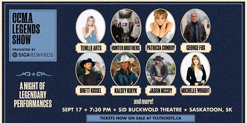 CCMA Legends Show, Presented by SIGA Rewards