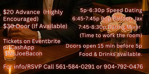 Speed Dating Event - Nuts & Bolts