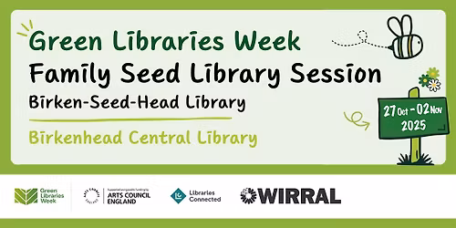 Green Libraries Week: Family Seed Library Session\u2014Birken-Seed-Head Library