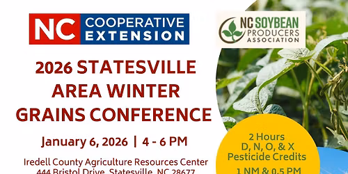 2026 Statesville Area Winter Grains Conference