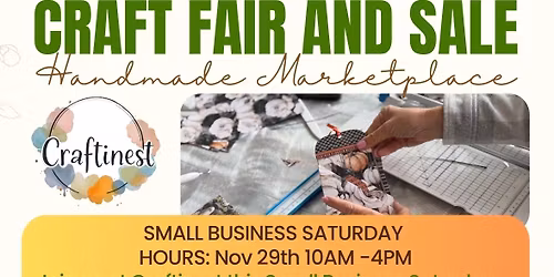 CRAFT FAIR - SMALL BUS. SATURDAY